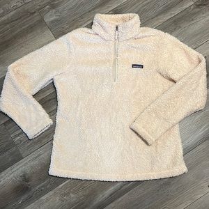 Patagonia 1/4 Zip Up Fuzzy Sherpa Sweatshirt